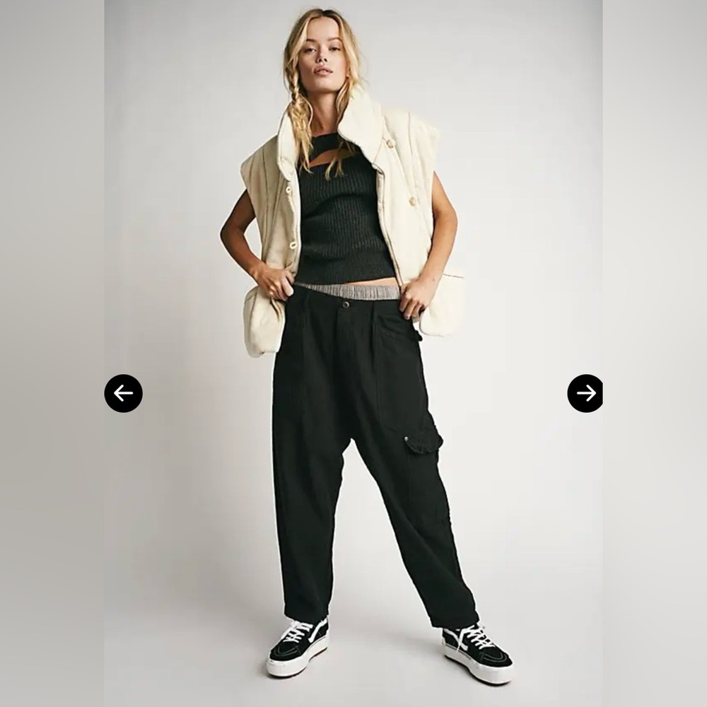 Free People Bay to Breakers Cargo Pant - Picture 3 of 9